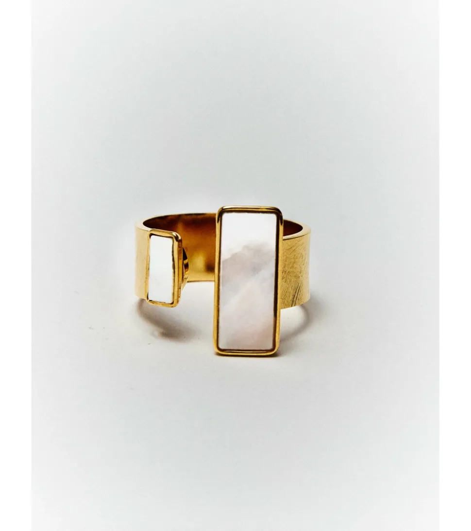 ANILLO DOBLE PIEDRA