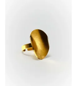 ANILLO ÓVALO CURVO