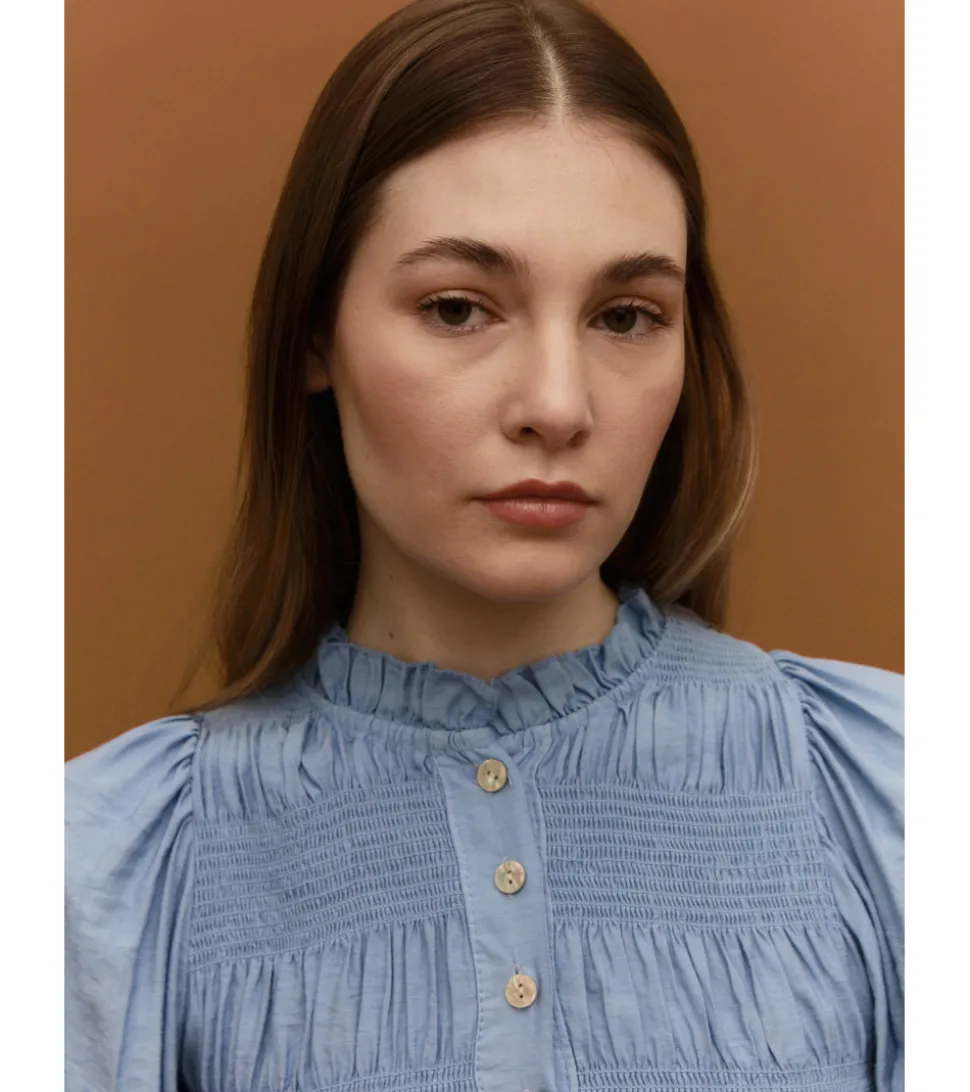 BLUSA NIDO DE ABEJA