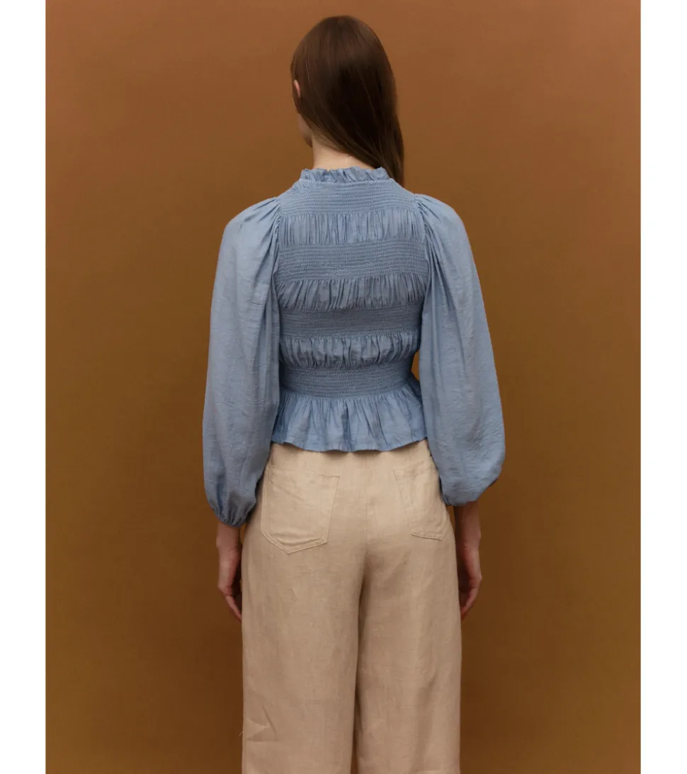 BLUSA NIDO DE ABEJA