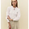 BLUSA ALGODÓN HILO DORADO