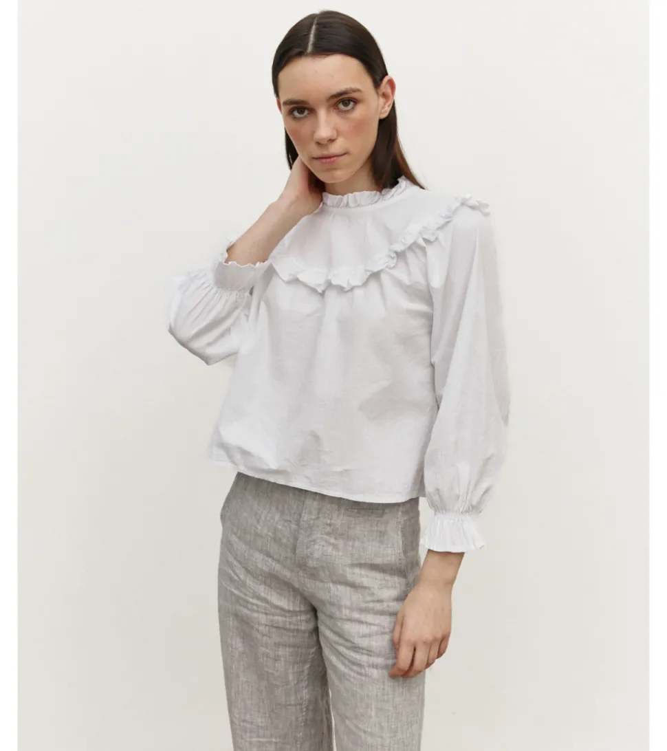 BLUSA ALGODÓN RAYAS