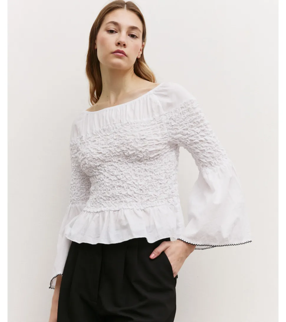 BLUSA ALGODÓN TEXTURA