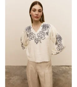 BLUSA BORDADO FLORES