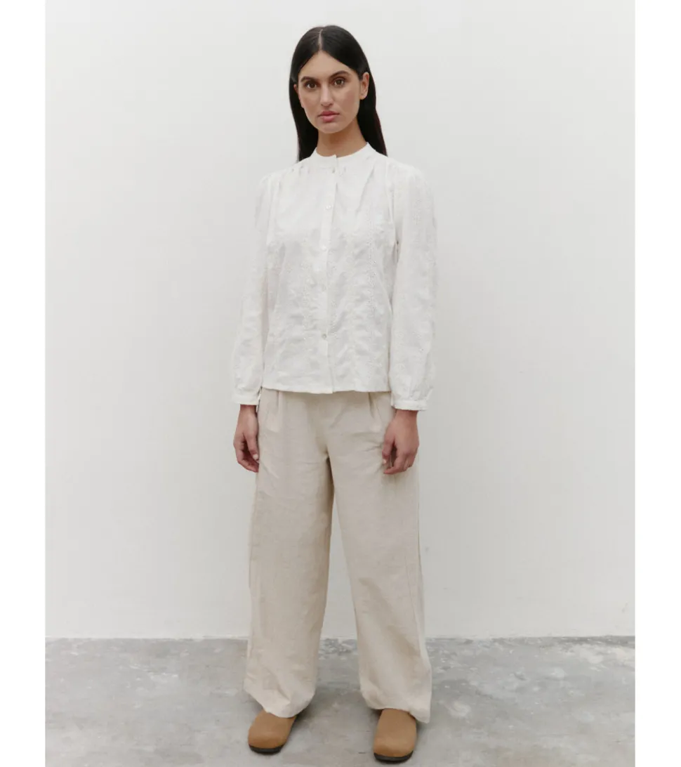 BLUSA BORDADOS PERFORADOS