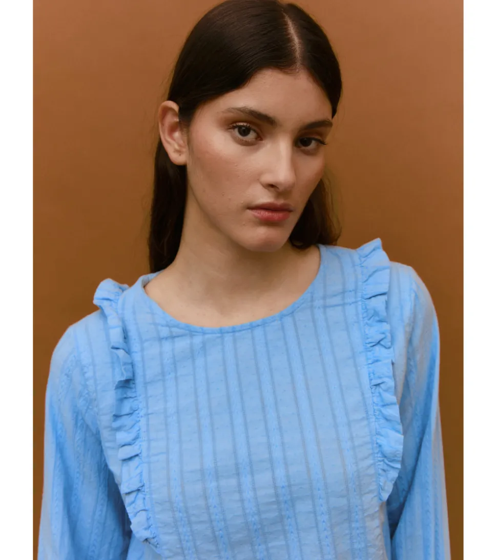 BLUSA CORTA PLUMETI