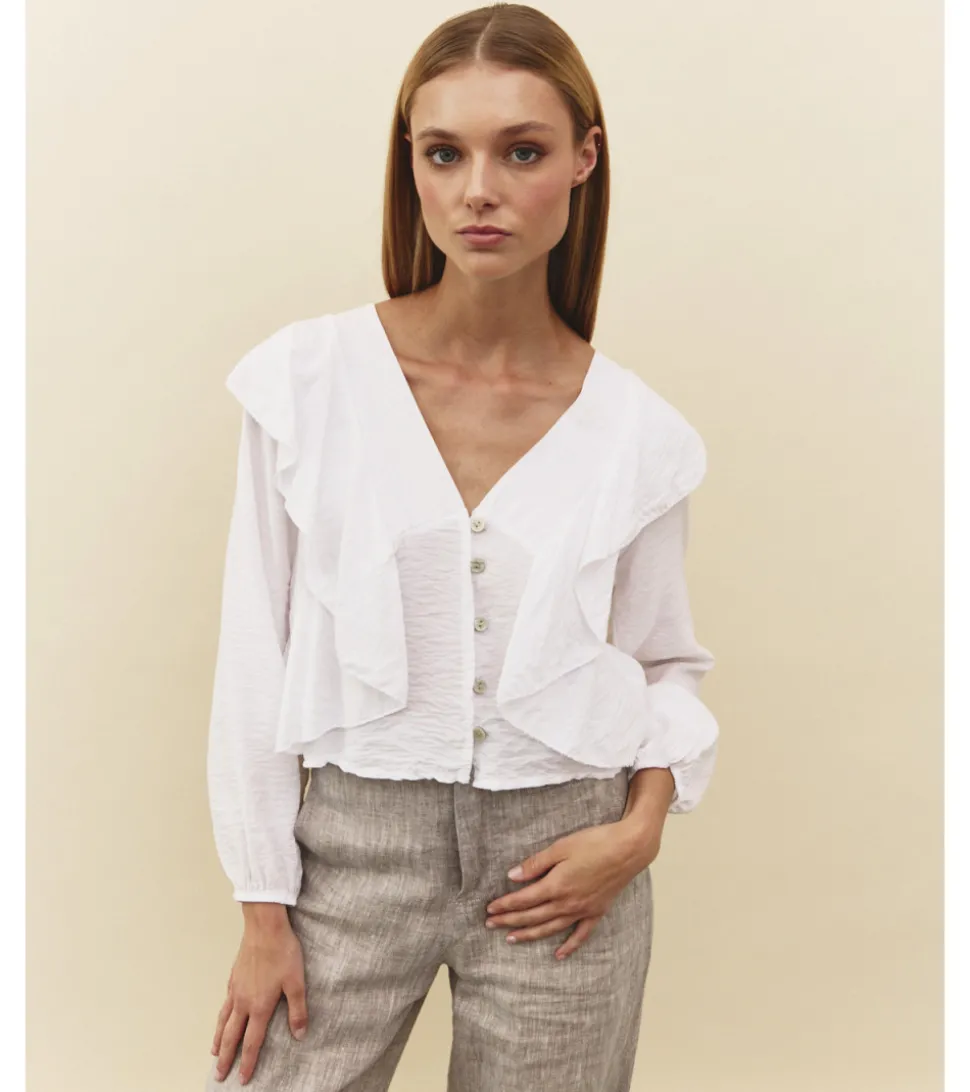 BLUSA CROPPED BOTONES