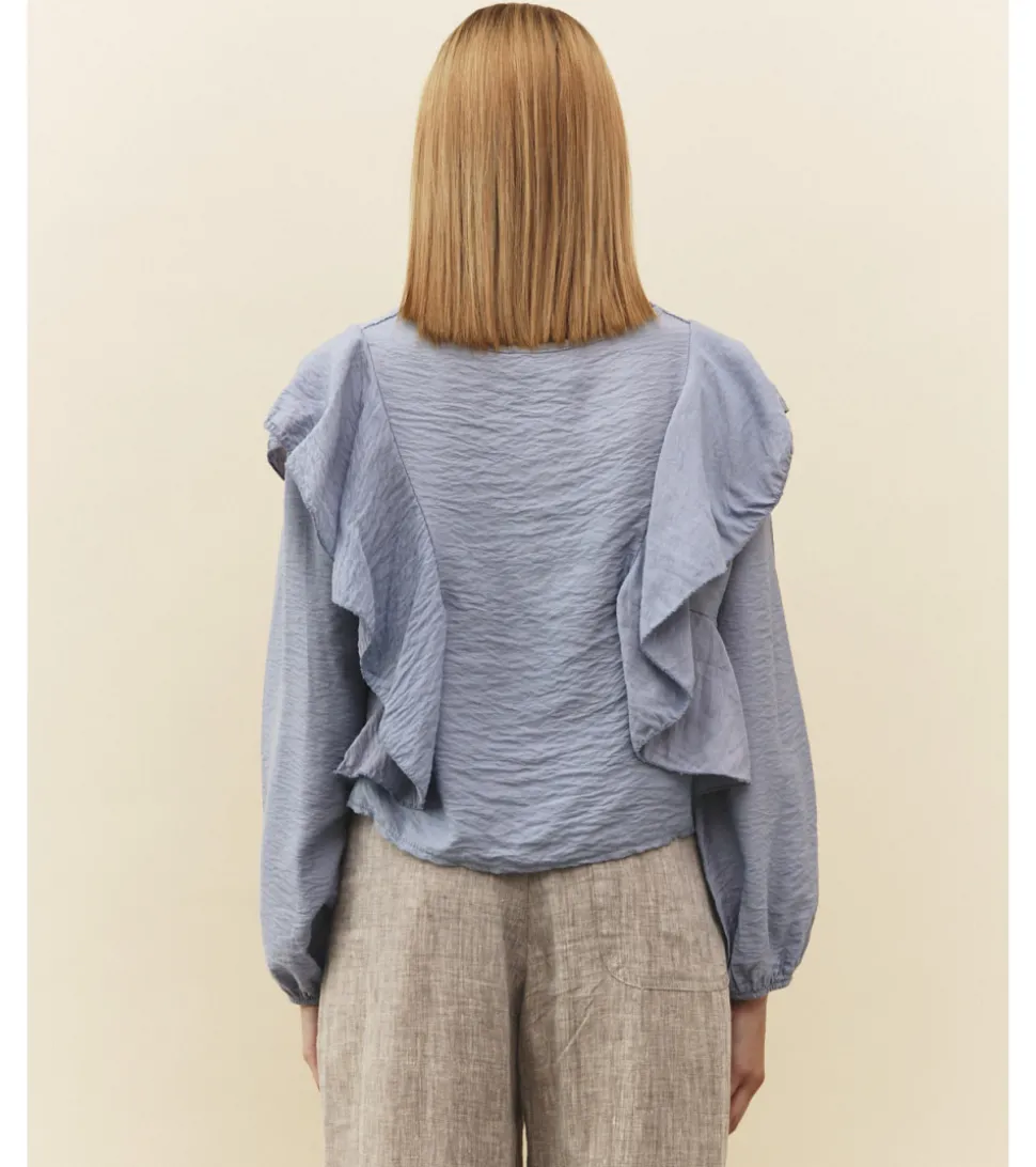 BLUSA CROPPED BOTONES