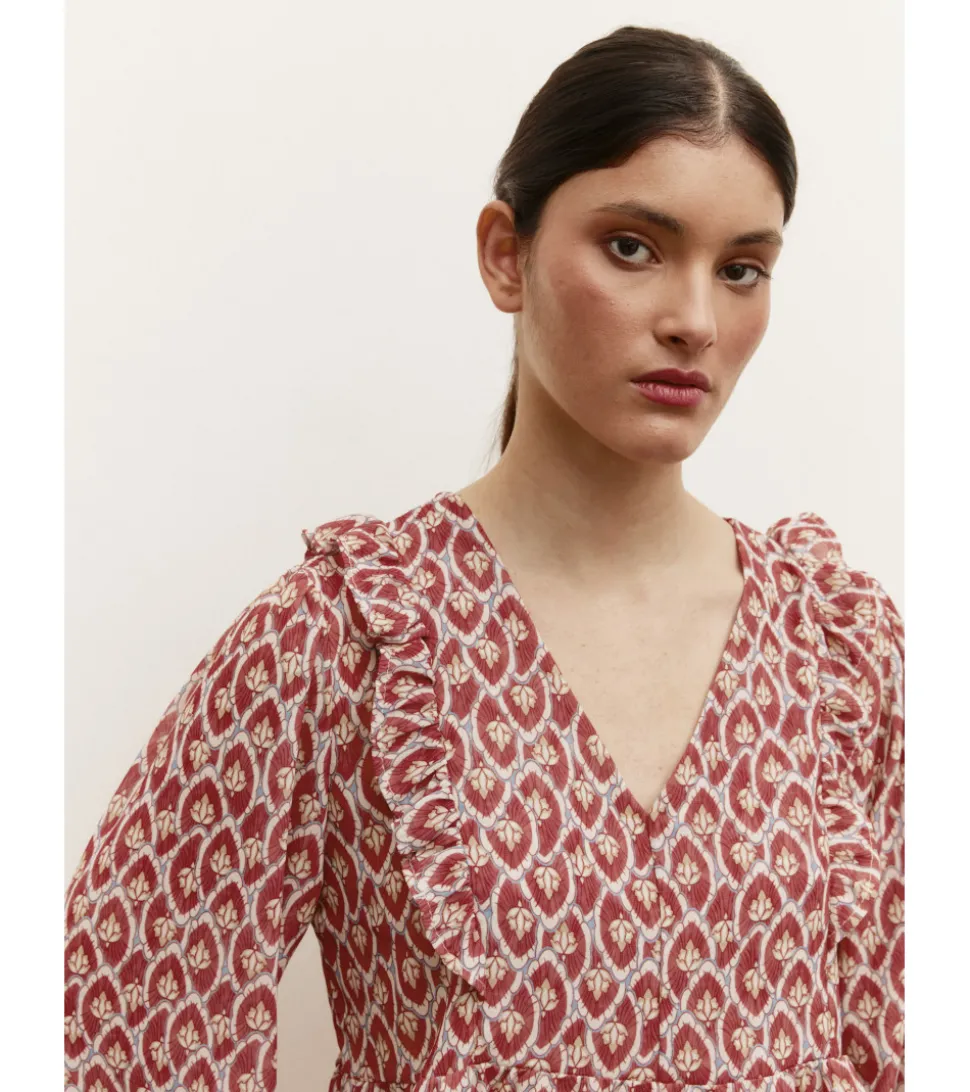 BLUSA CROPPED FLORES