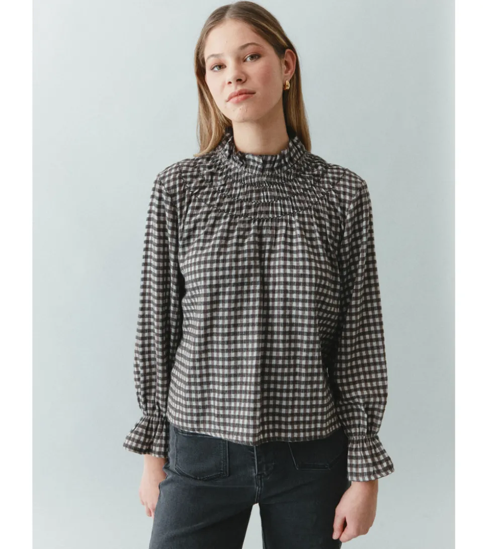 BLUSA CUADROS
