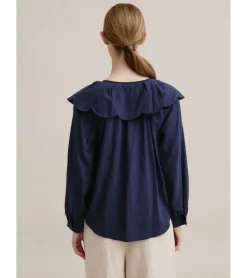 BLUSA CUELLO LAZO