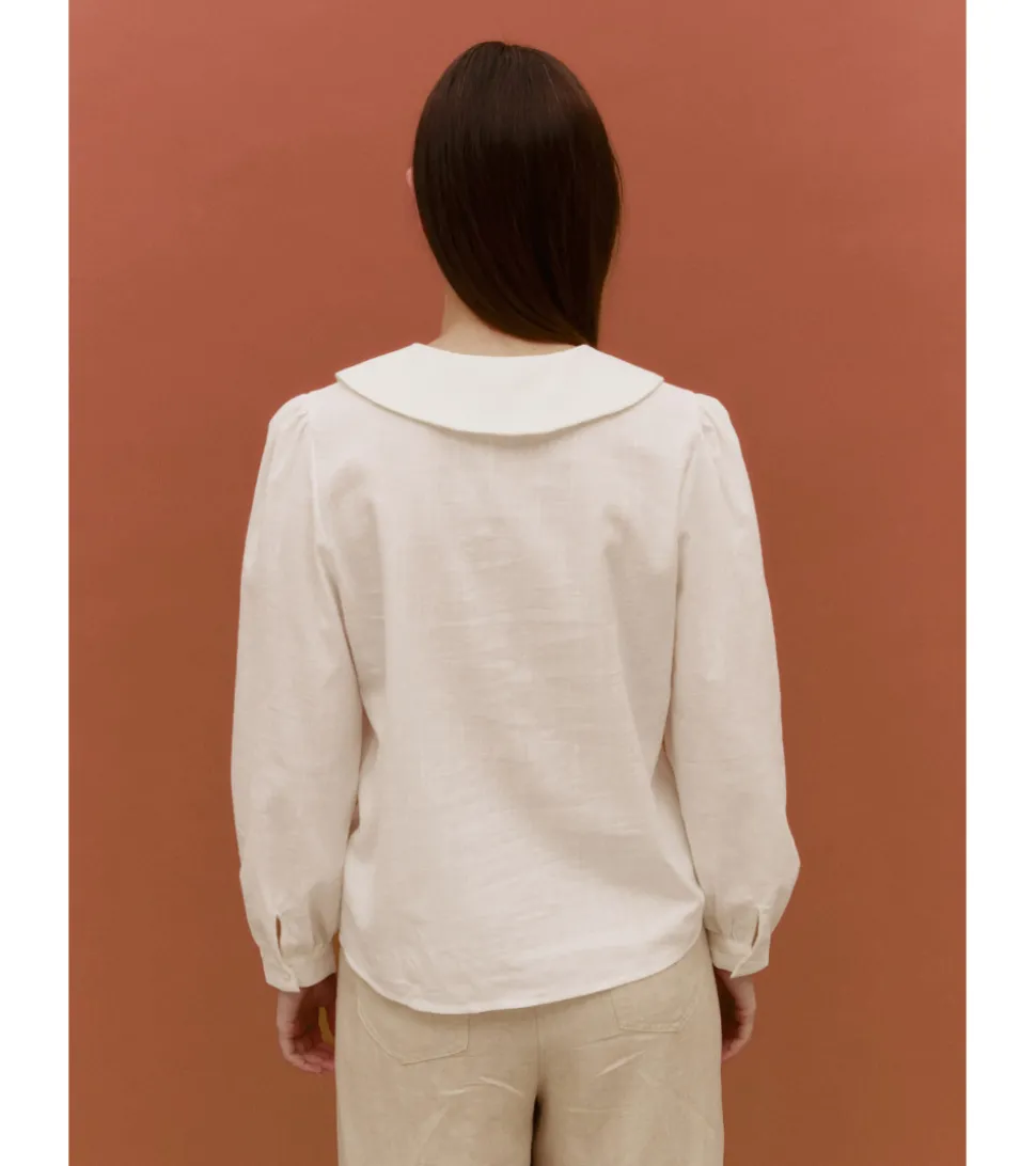 BLUSA DETALLE BORDADO