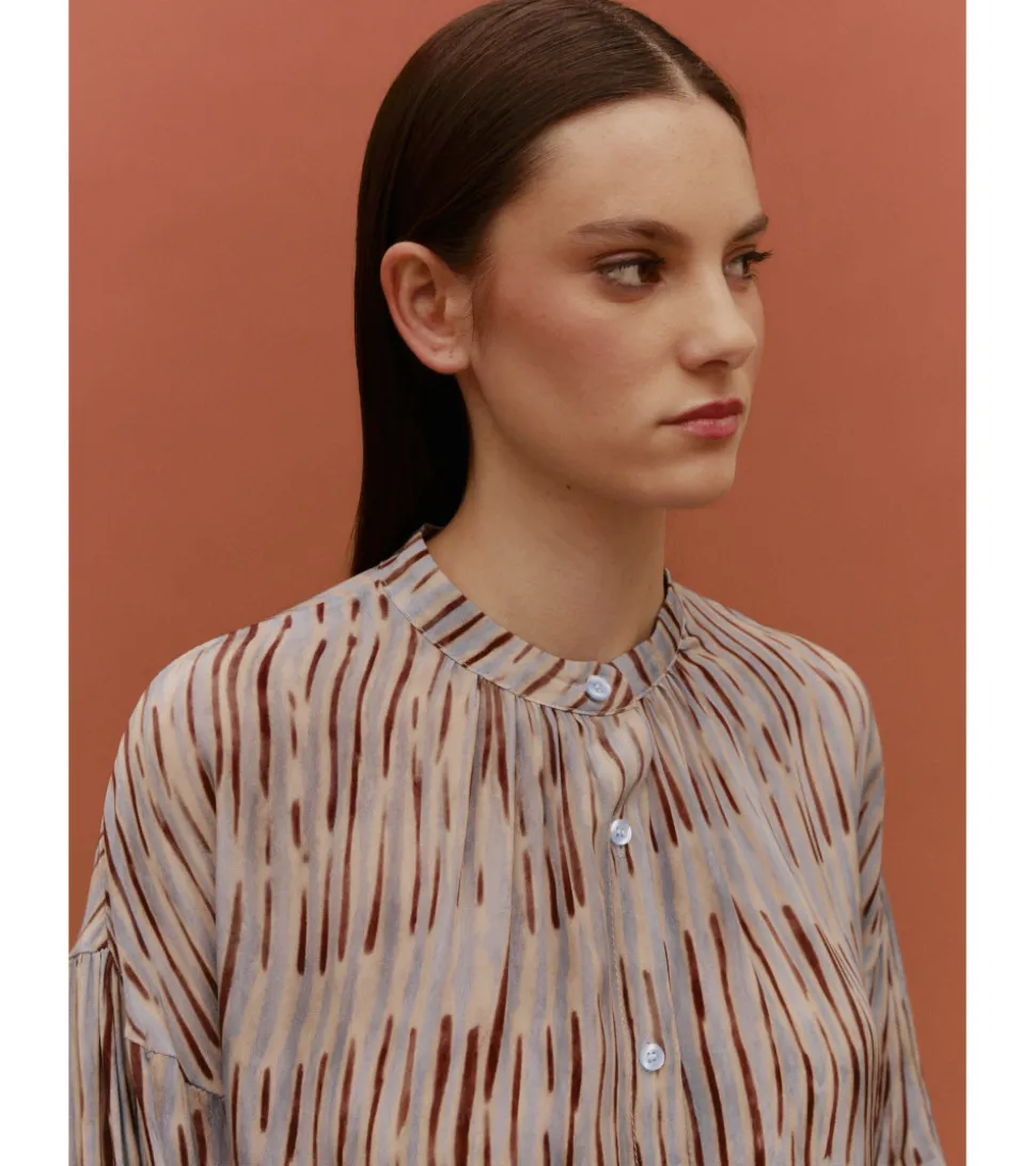 BLUSA ESTAMPADA GASA