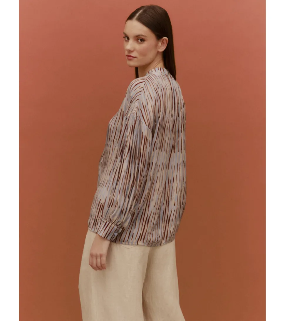 BLUSA ESTAMPADA GASA