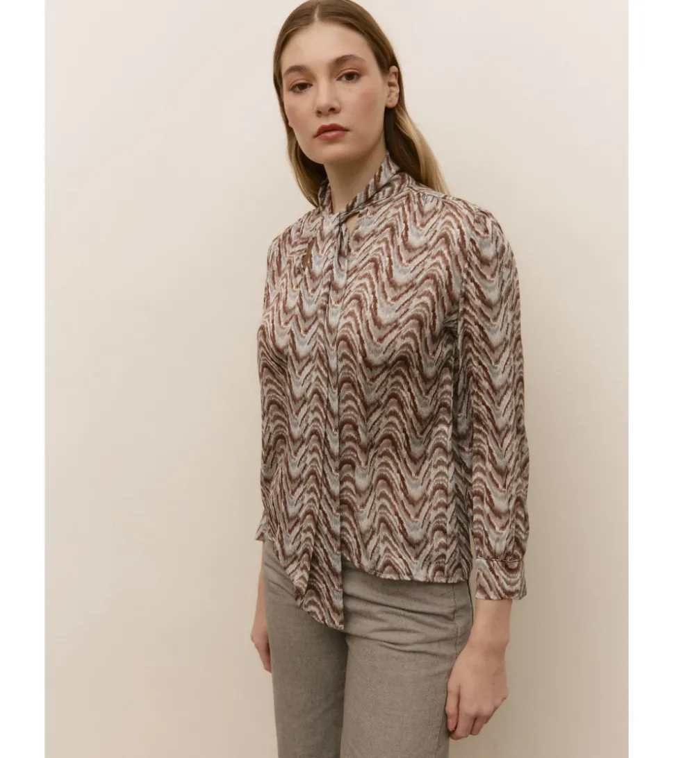 BLUSA ESTAMPADA LAZADA