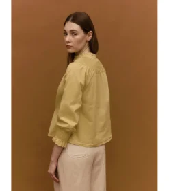 BLUSA FRUNCES CUELLO