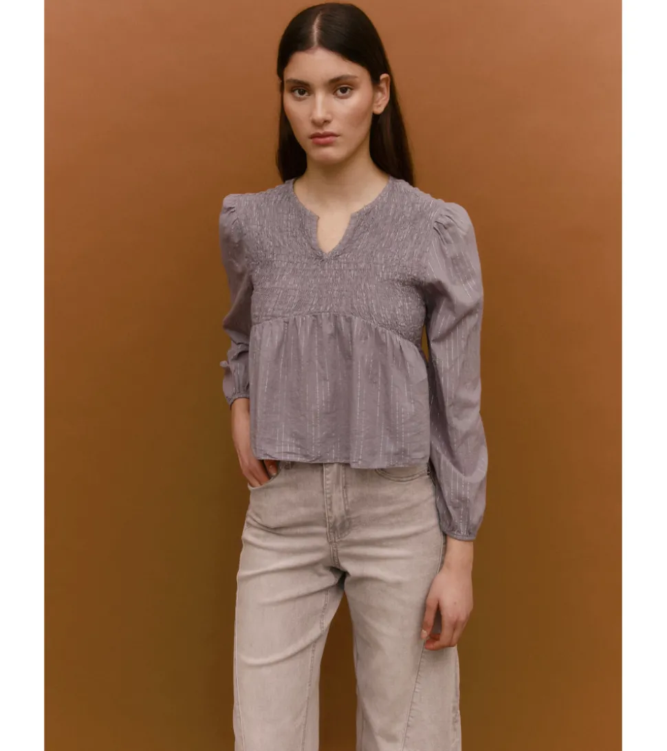 BLUSA HILO BRILLO