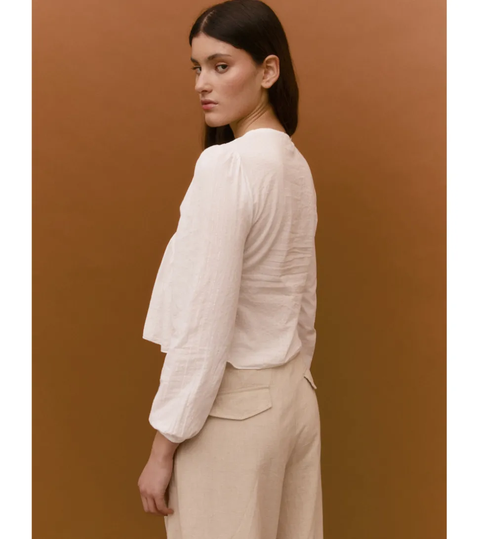 BLUSA HILO BRILLO