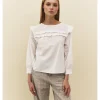 BLUSA JARETAS VOLANTE