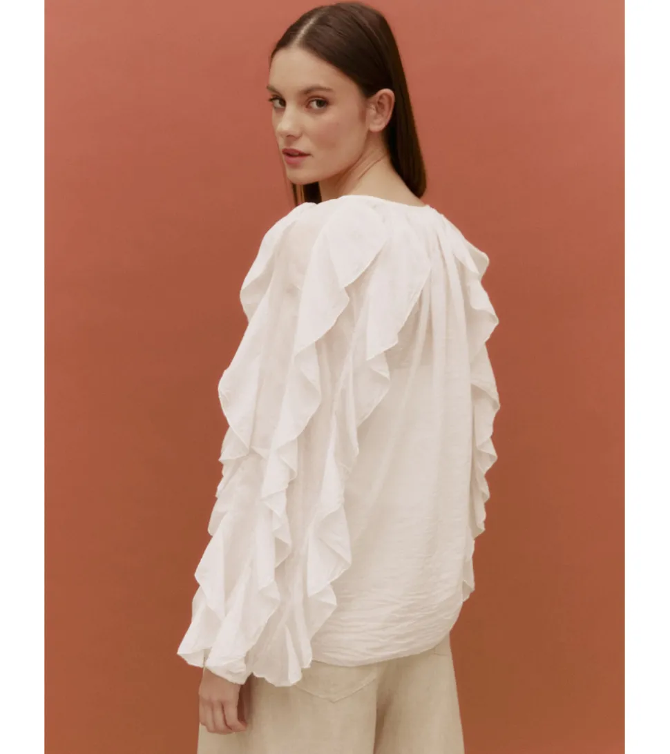 BLUSA LIGERA VOLANTES