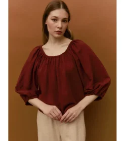 BLUSA LINO ESCOTE
