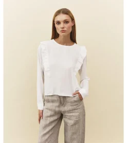 BLUSA LISA VOLANTES