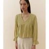 BLUSA NIDO DE ABEJA