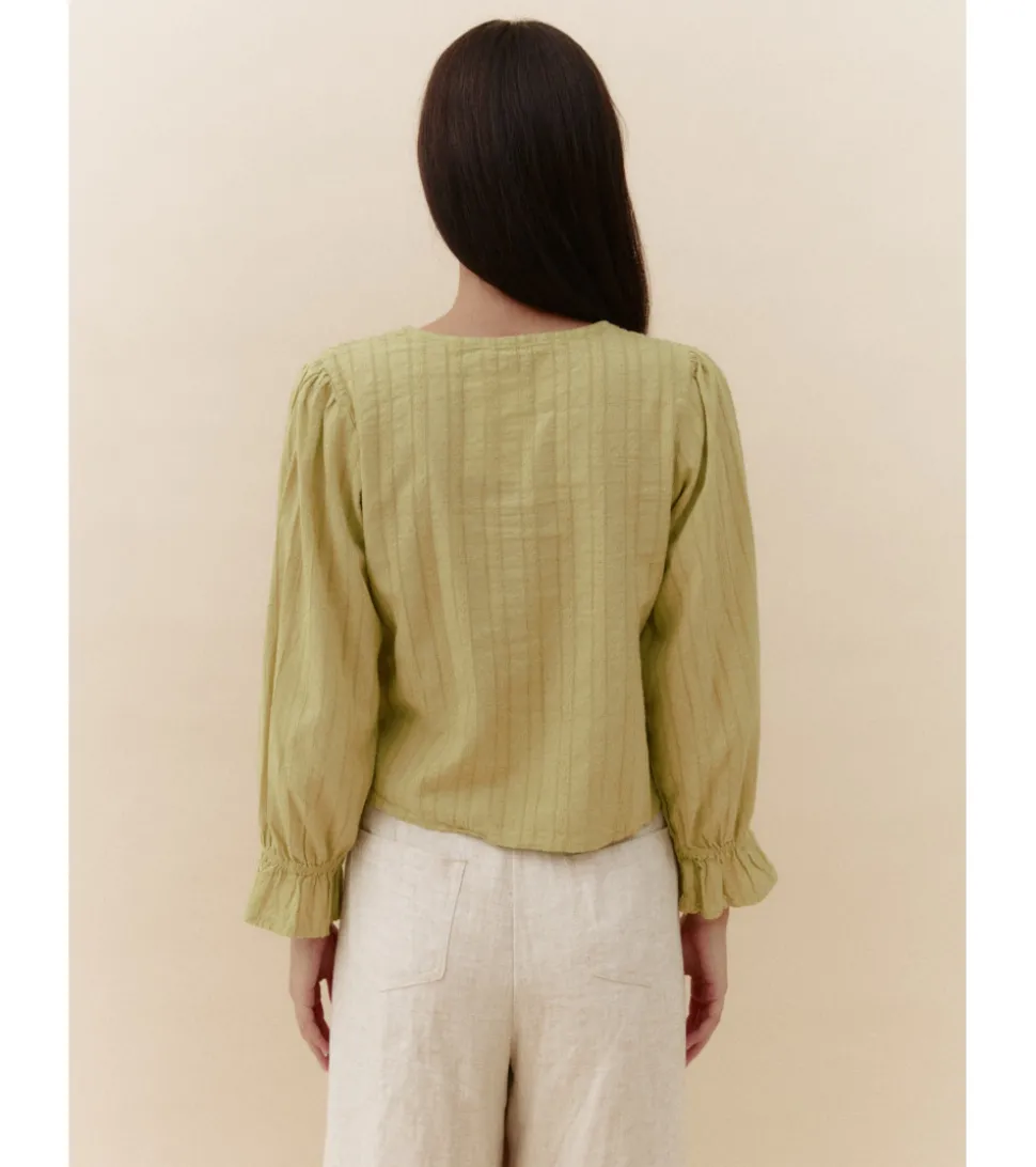 BLUSA NIDO DE ABEJA