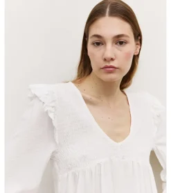 BLUSA PICO BRILLOS