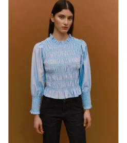 BLUSA RAYAS BRILLO