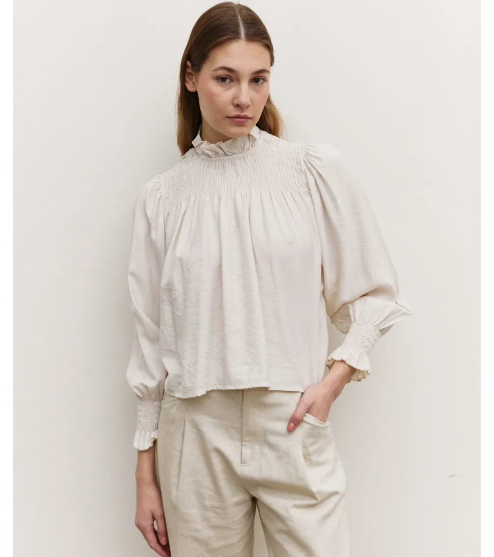 BLUSA RÚSTICA NIDO DE ABEJA