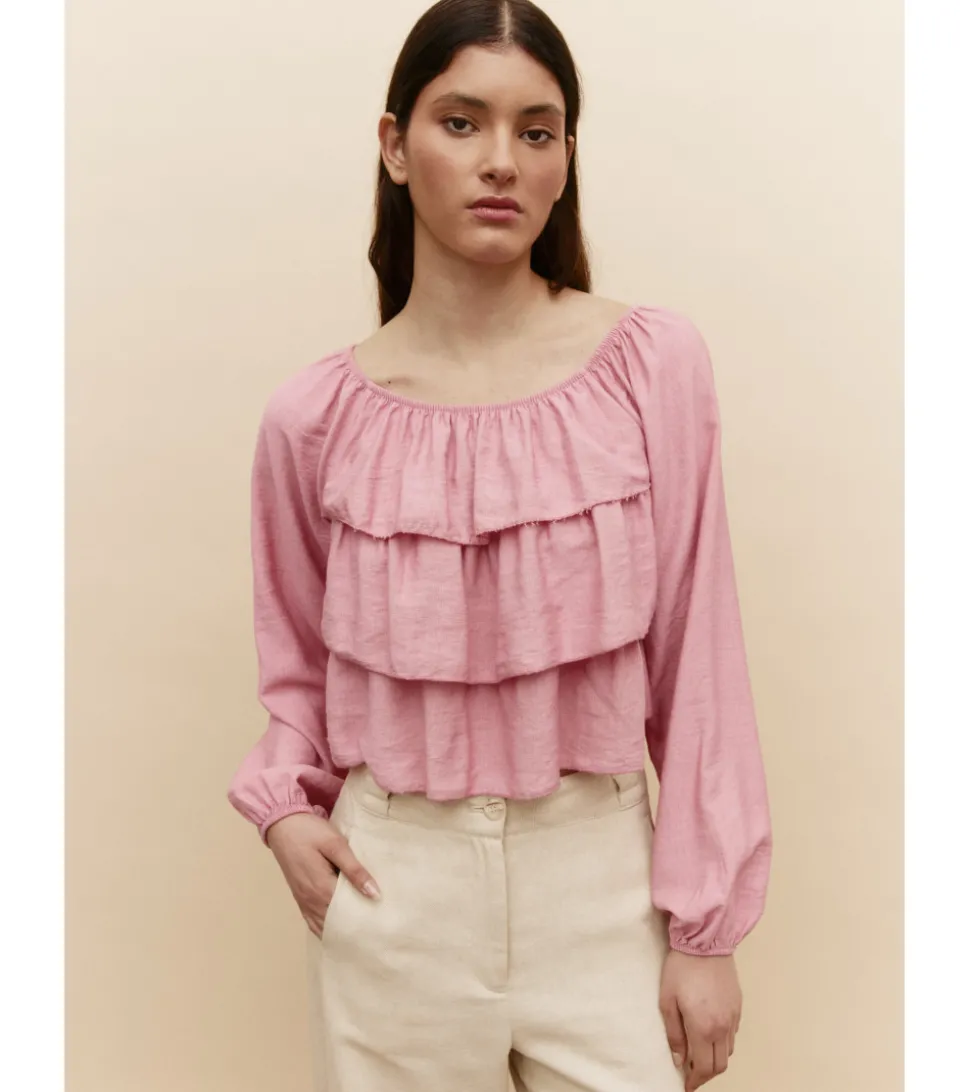 BLUSA RUFFLED