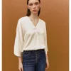 BLUSA SATINADA PICO