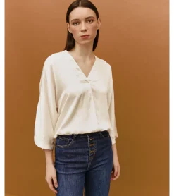 BLUSA SATINADA PICO