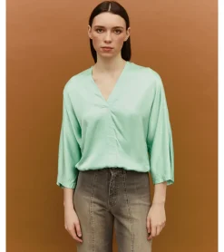 BLUSA SATINADA PICO