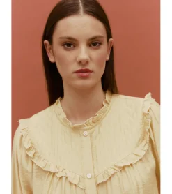 BLUSA SATINADA TEXTURA