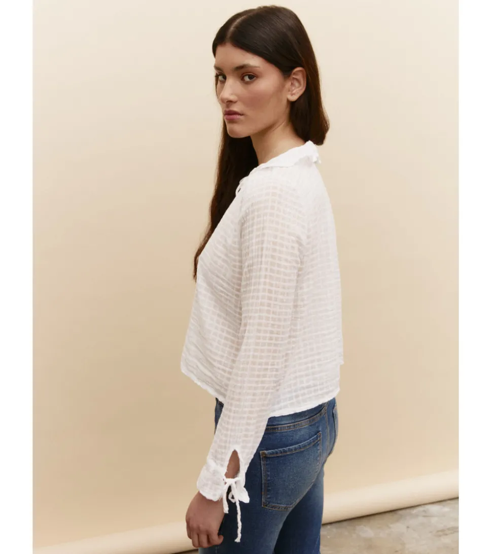 BLUSA TEXTURA LAZADA