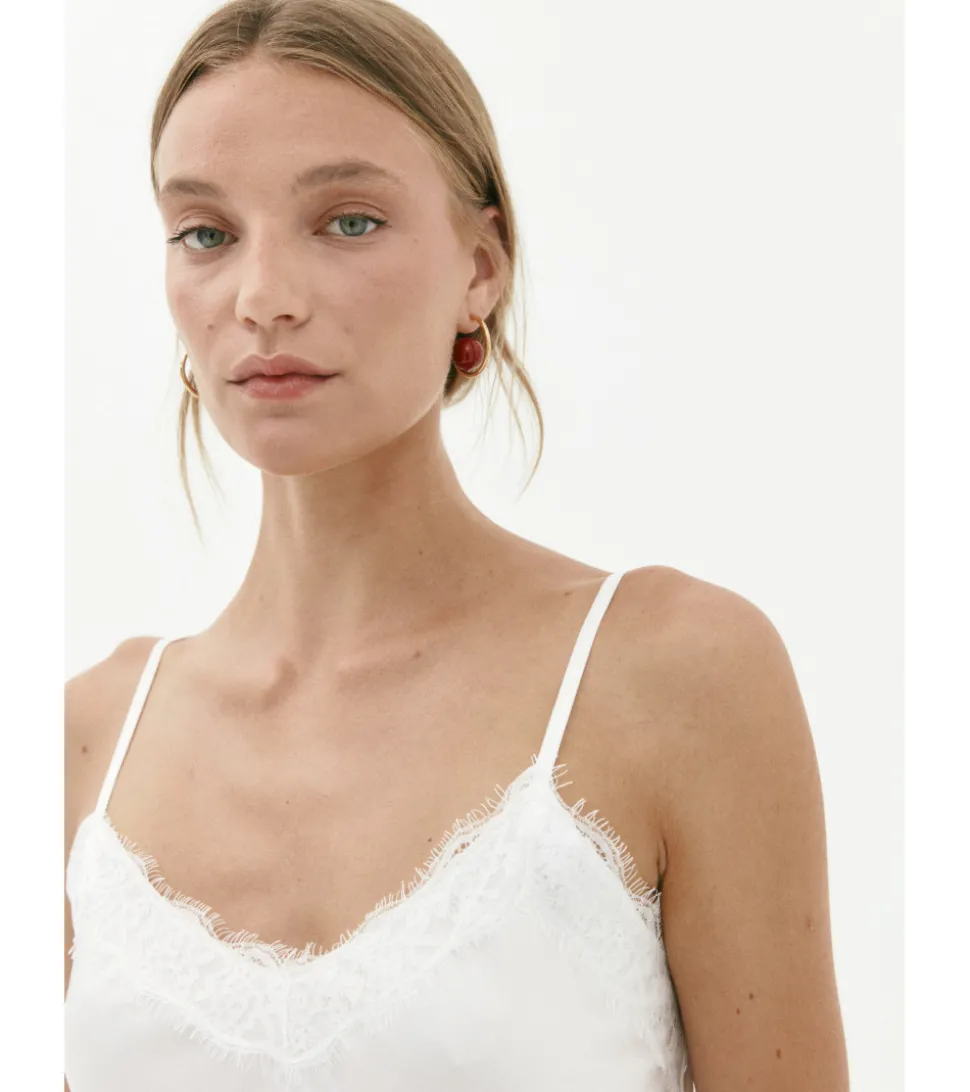 BLUSA TIRANTES SATINADA