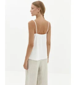 BLUSA TIRANTES SATINADA