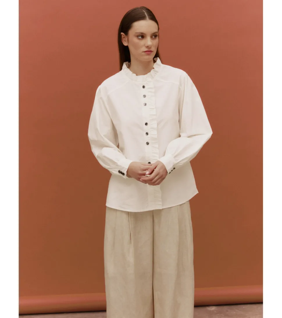 BLUSA VOLANTES CONTORNO