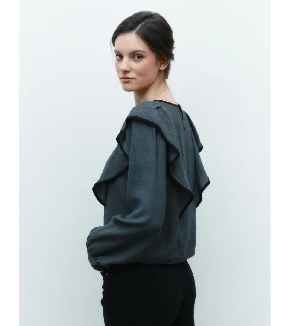 BLUSA VOLANTES VIVOS