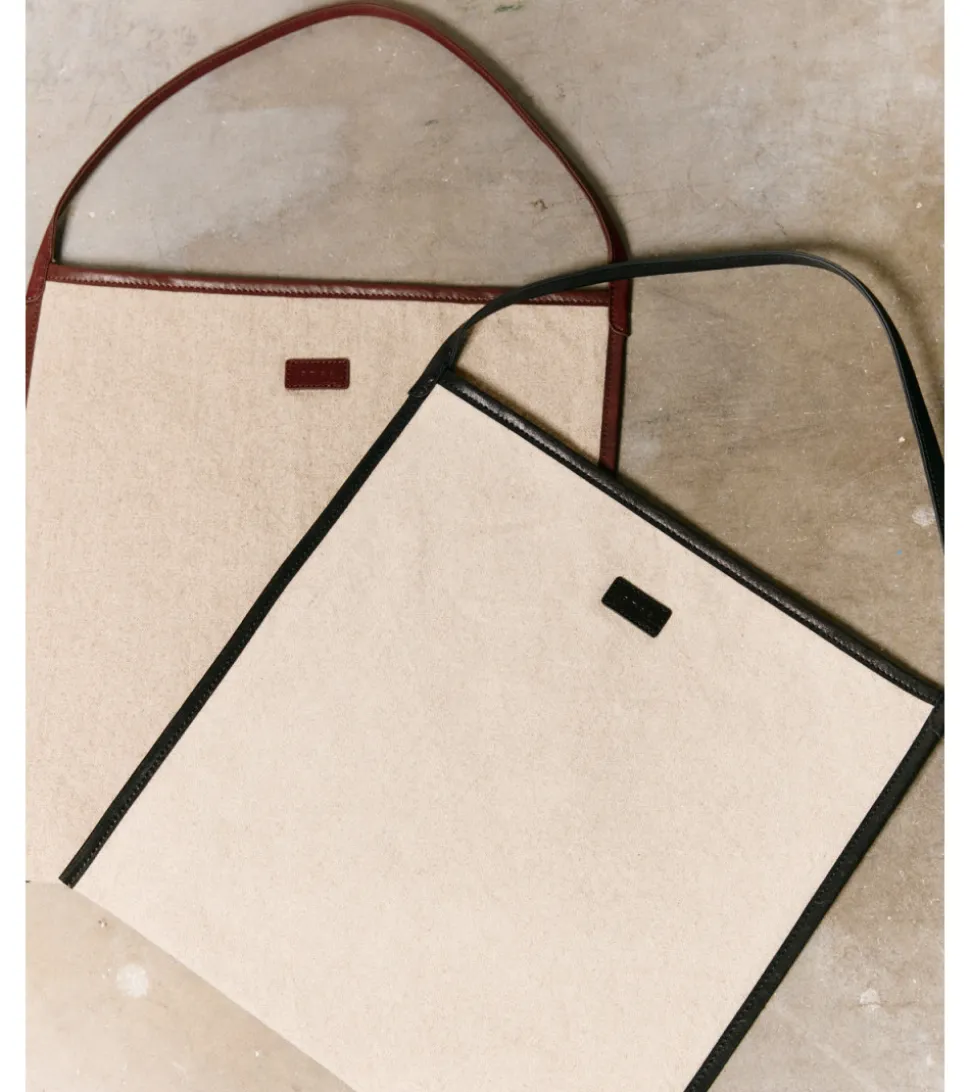 BOLSO ASA LINO PIEL
