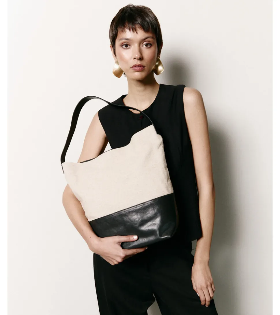 BOLSO HOMBRO LINO PIEL