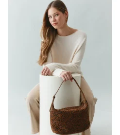 BOLSO HOMBRO PIEL LEOPARDO