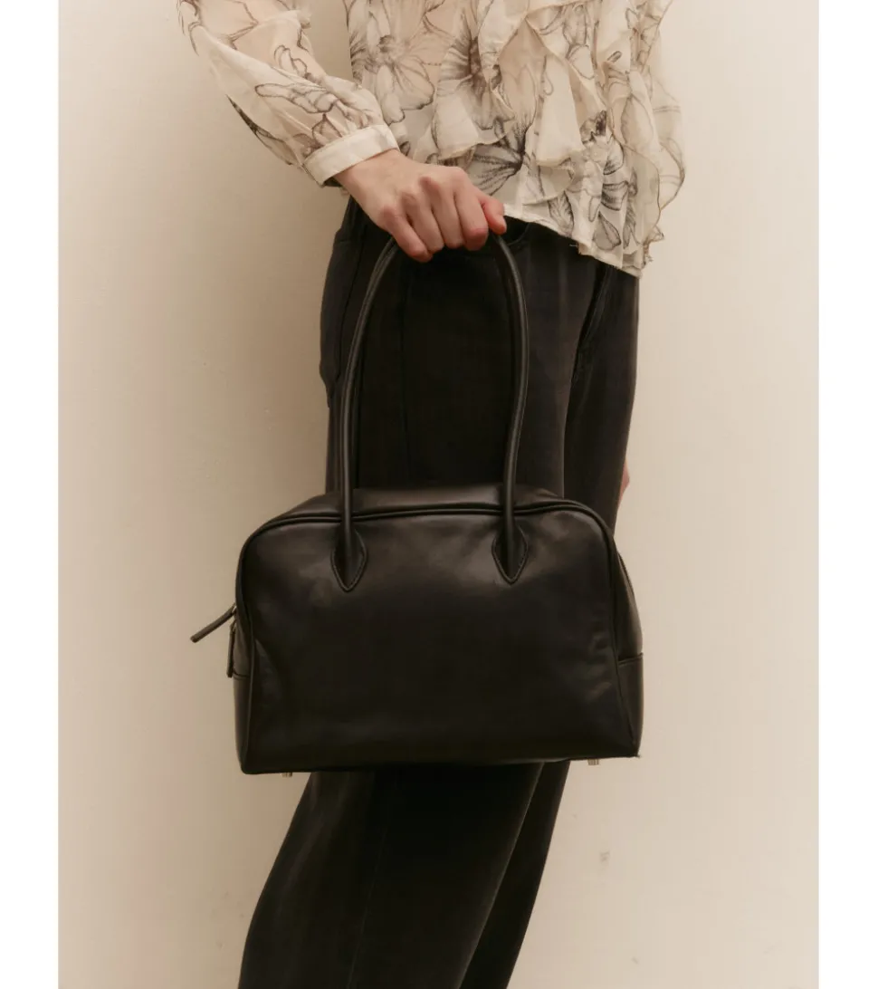BOLSO MEDIO HOMBRO PIEL
