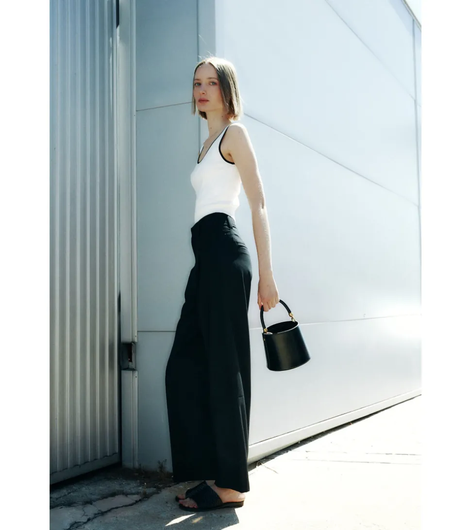 BOLSO PIEL CILINDRICO