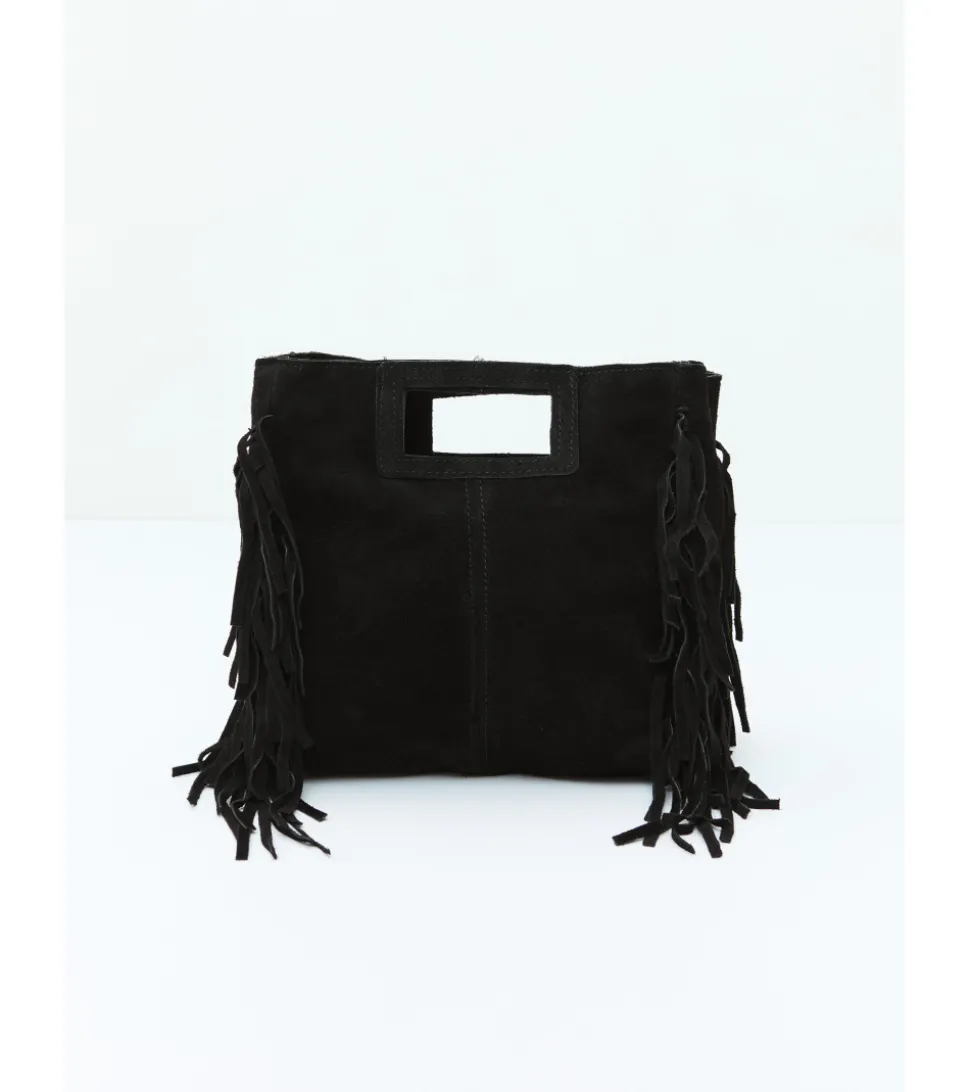 BOLSO PIEL FLECOS