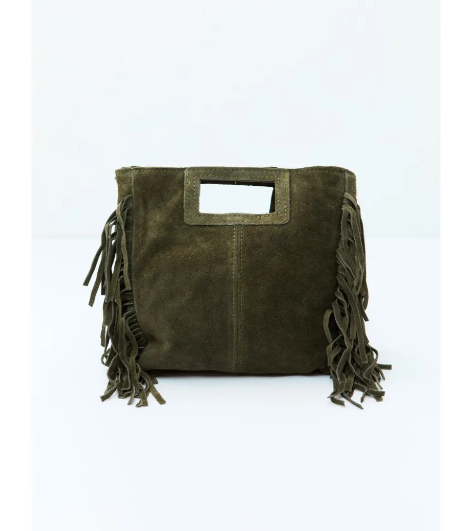 BOLSO PIEL FLECOS