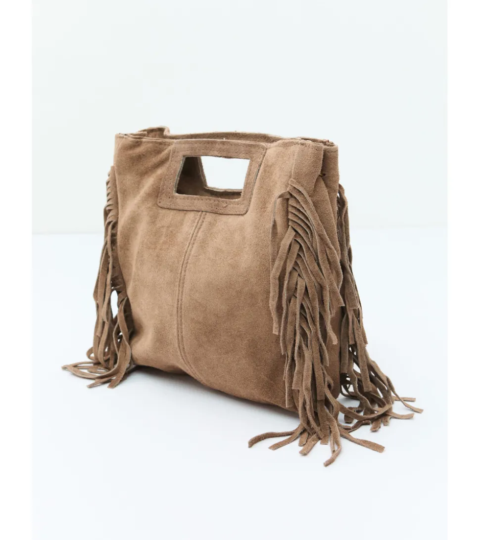 BOLSO PIEL FLECOS
