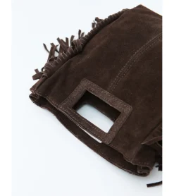 BOLSO PIEL FLECOS